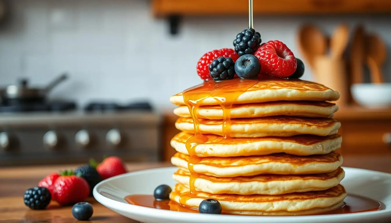 Delicious Eggless Pancakes